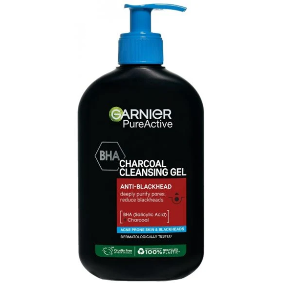 Garnier Pure Active Gel de curățare cu cărbune activat împotriva punctelor negre