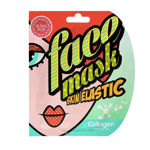 Blingpop Collagen Skin Gel Mask Mască facială gel cu colagen