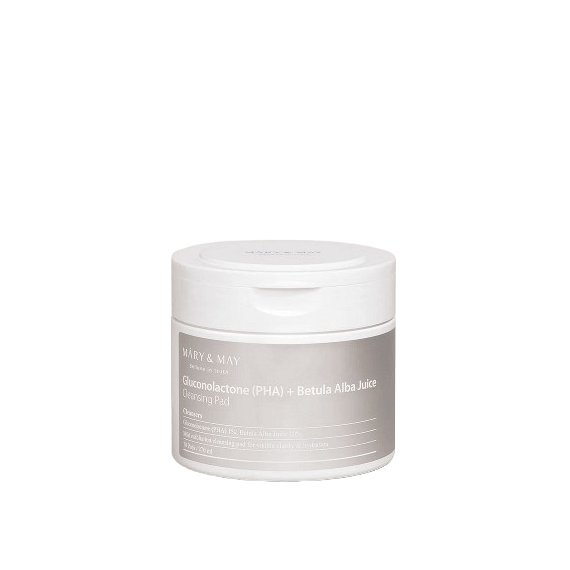 Mary and May Gluconolactone (PHA) + Betula Alba Juice Cleansing Pad Tampoane pentru curățarea feței
