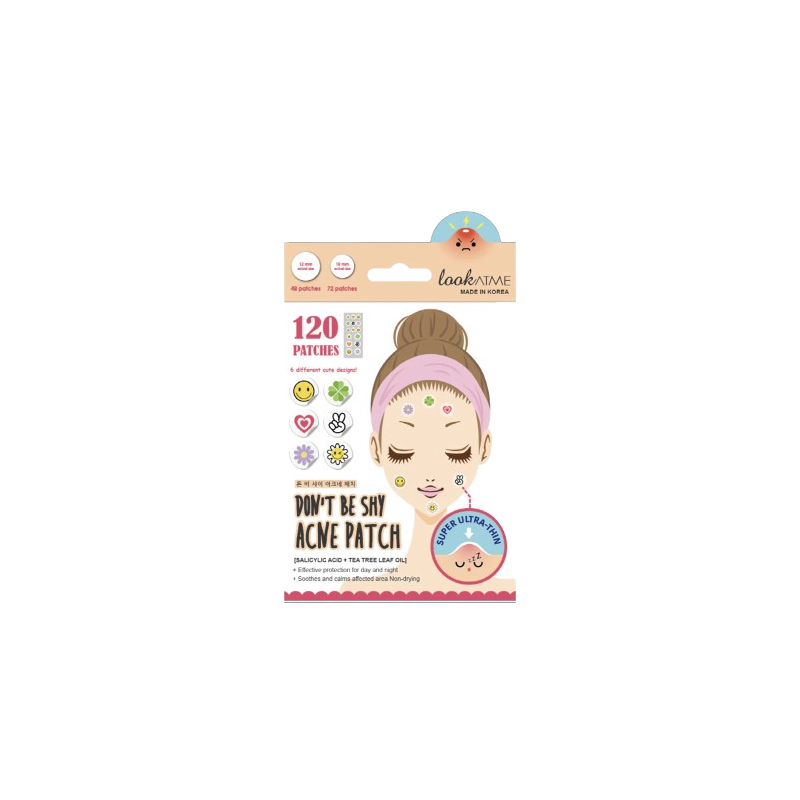 lookATME Don't Be Shy Acne Patch Plasturi împotriva coșurilor și imperfecțiunilor