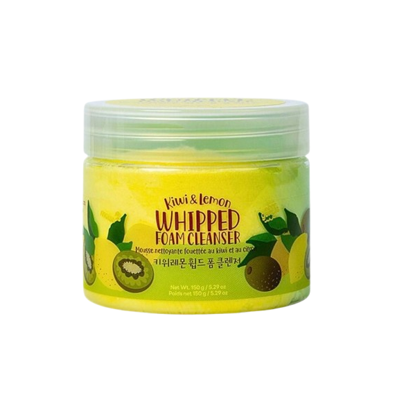 Glamfox Kiwi & Lemon Whipped Foam Cleanser Spumă de curățare facială cu kiwi și lămâie