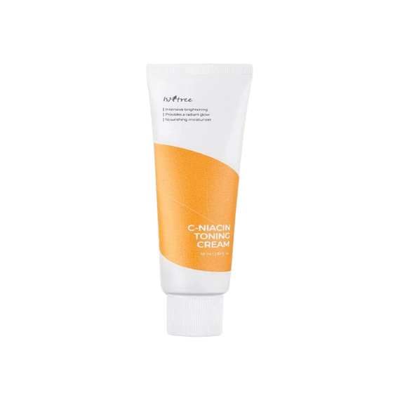 Isntree C-Niacin Toning Cream Cremă de față iluminatoare