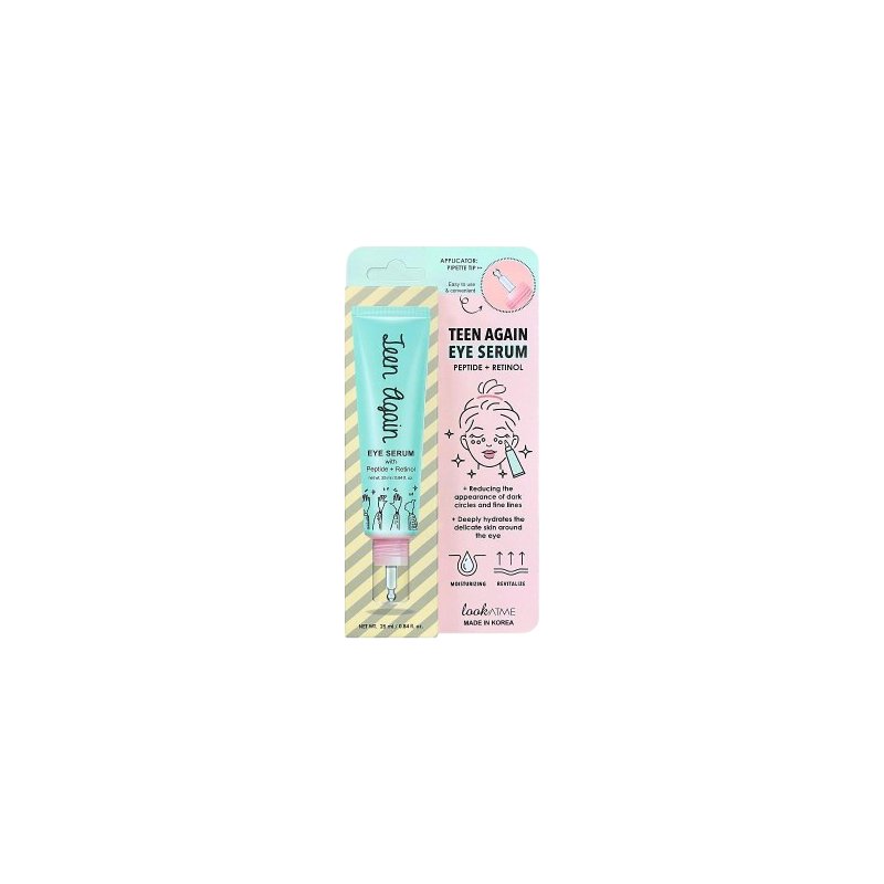 lookATME Teen Again Eye Serum Peptide + Retinol Ser pentru ochi