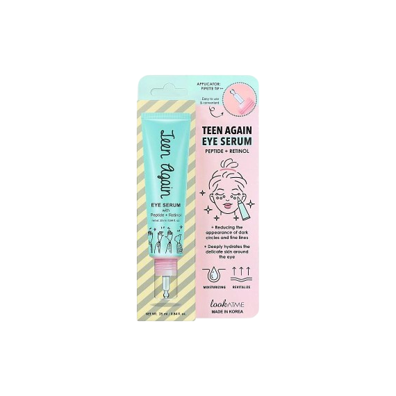 lookATME Teen Again Eye Serum Peptide + Retinol Ser pentru ochi