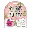 lookATME Best Friend Snail + Green Tea Face Mask Mască de față