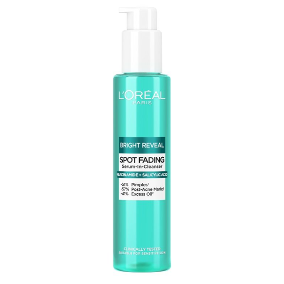 L'Oreal Paris Bright Reveal Gel de curățare facială