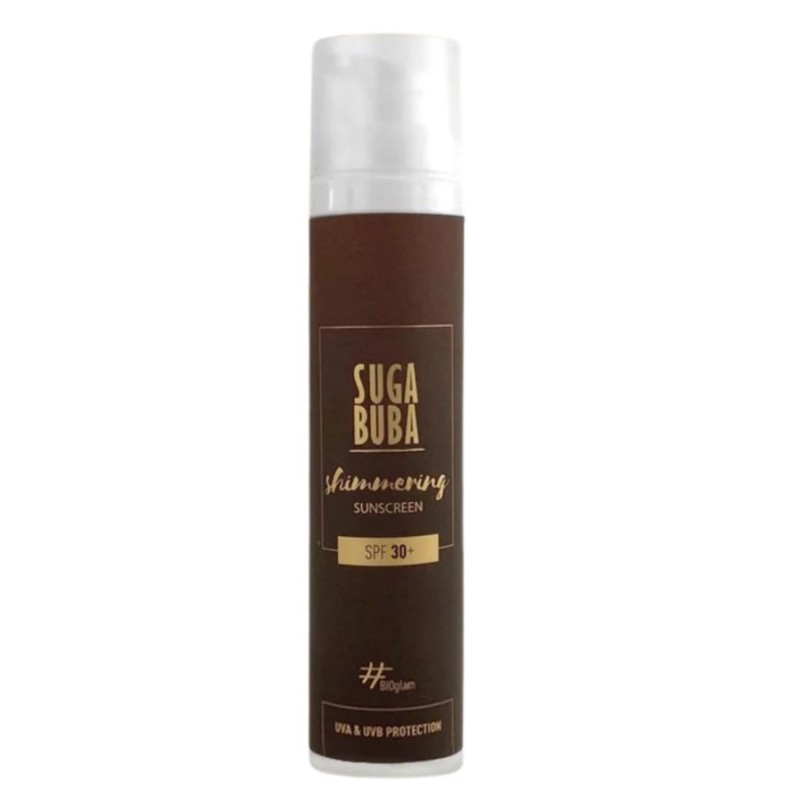 Suga Buba Shimmering Sunscreen SPF 30+ Loțiune de protecție solară, Volum 100 ml