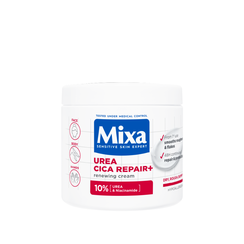 Mixa Urea Cica Crema reparatoare regeneranta pentru pielea aspra si uscata