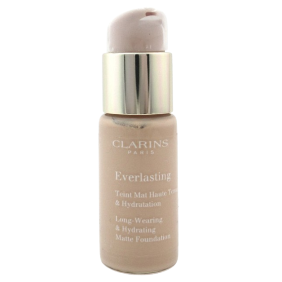 Clarins Everlasting Long Wearing & Hydrating Matte Foundation Fond de ten Tester