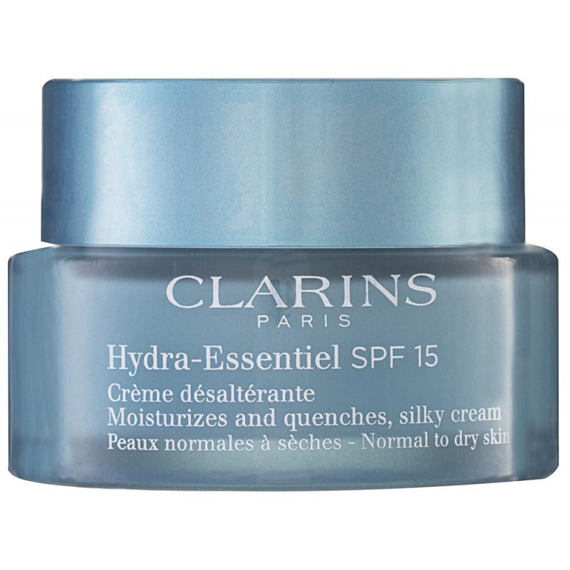 Clarins Hydra-Essentiel hidratează și stinge Silky Cream SPF 15 Cremă hidratantă