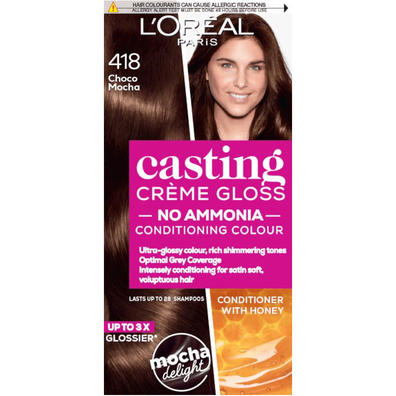 L'Oreal Paris Casting Creme Gloss 418 Choco Mocha Vopsea de păr