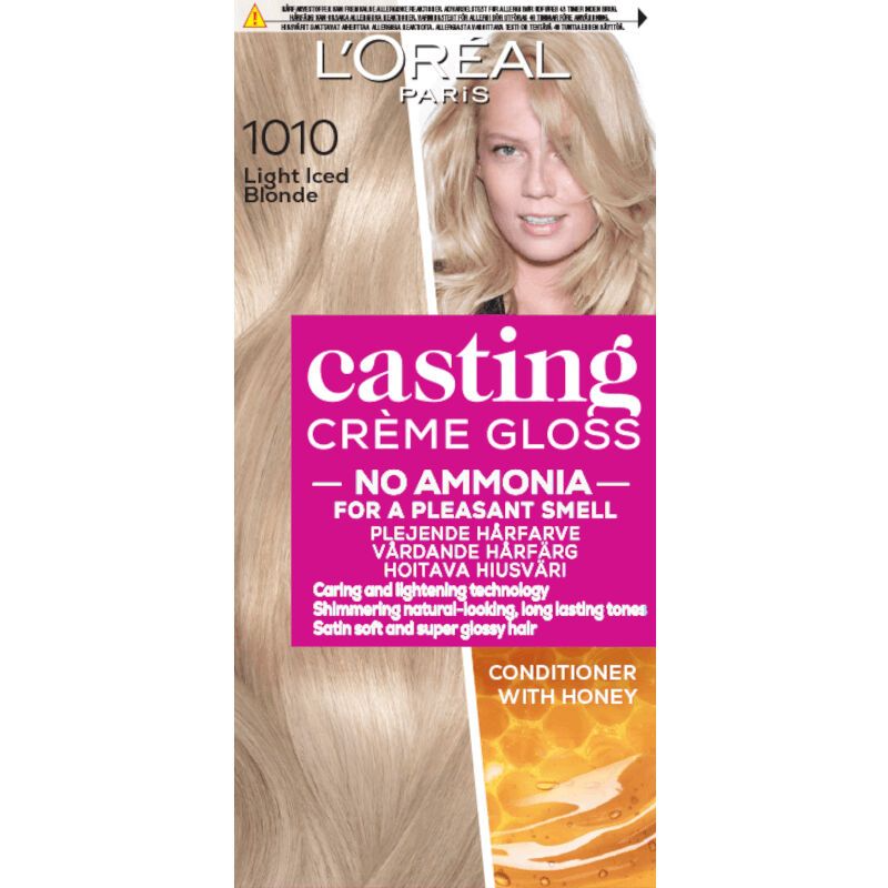 L'Oreal Paris Casting Creme Gloss 1010, blond deschis cu gheață Vopsea de păr