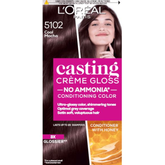 L'Oreal Paris Casting Creme Gloss 5102 Cool mocha Vopsea de păr