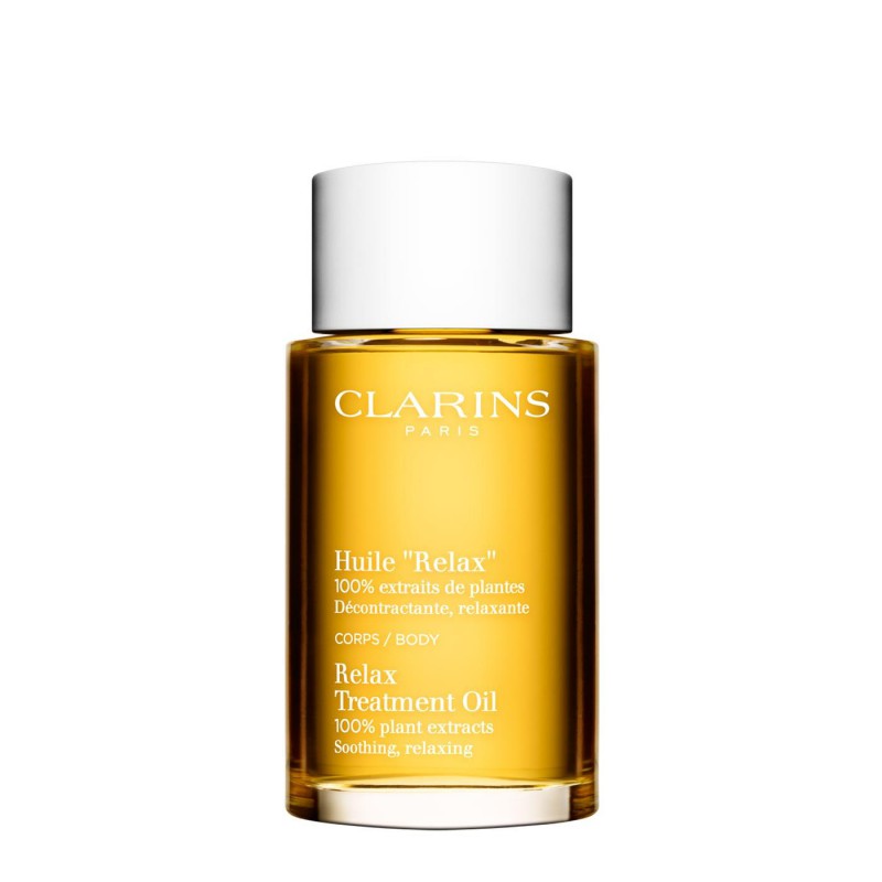 Clarins Huile Relax Treatment Oil Ulei relaxant pentru masaj corporal fara ambalaj