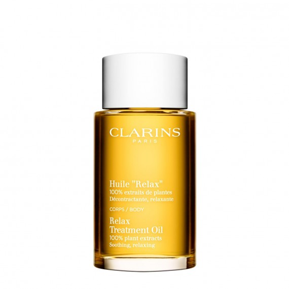 Clarins Huile Relax Treatment Oil Ulei relaxant pentru masaj corporal fara ambalaj