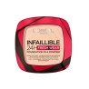 L'Oréal Infallible Pudră compactă de lungă durată cu efect mat