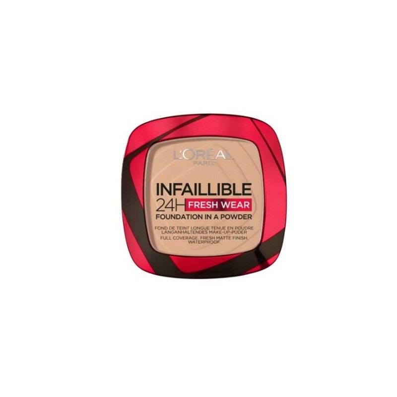 L'Oréal Infallible Pudră compactă de lungă durată cu efect mat