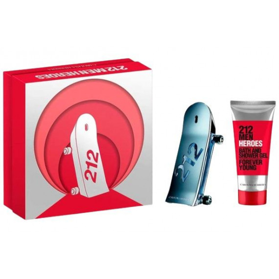 Set cadou pentru bărbați Carolina Herrera 212 Men Heroes - Image 1