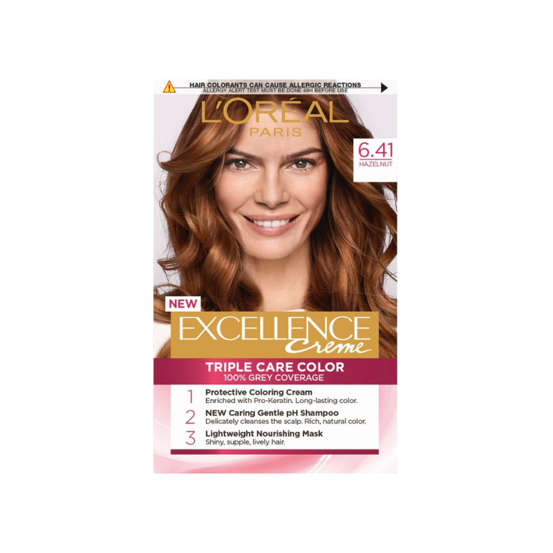 L'Oreal Paris Excellence 6.41 Alune Vopsea de păr