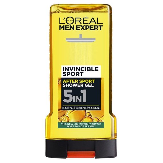L'Oreal Paris Men Expert Invincible Sport Gel de duș pentru bărbați