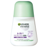 Garnier Deo Mineral Invisible Black & White & Colors Floral Fresh Roll-On pentru Femei