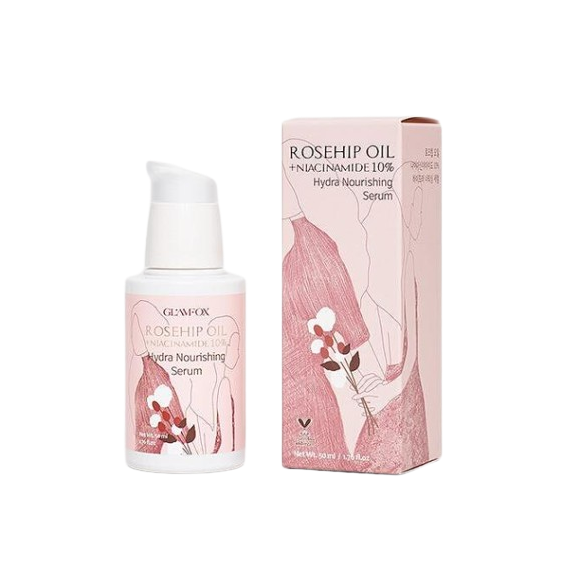 Glamfox Rosehip Oil & 10% Niacinamide Serum Ser de față