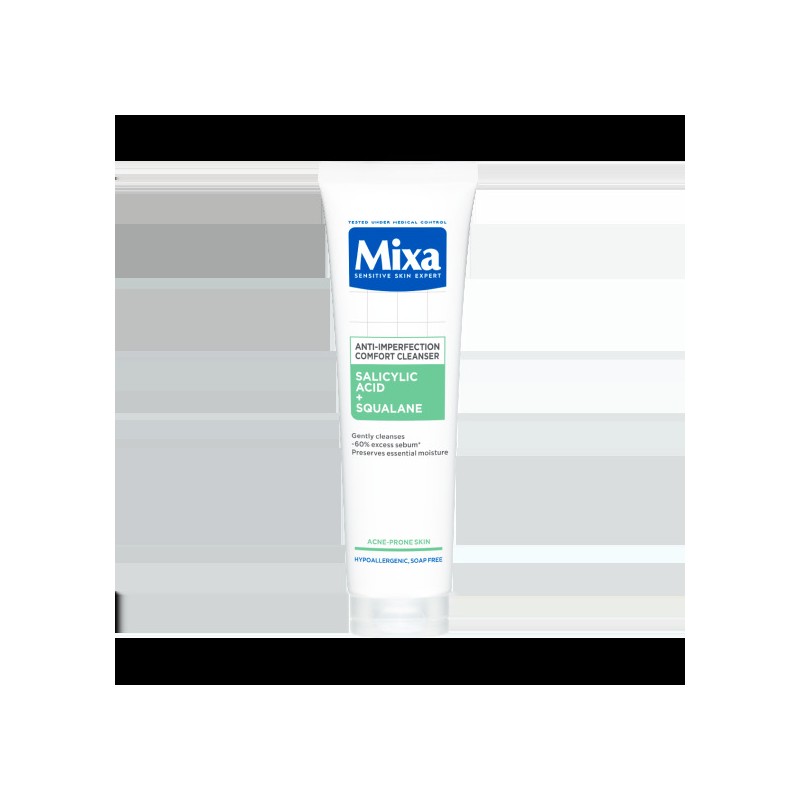 Mixa Gel de curățare facială împotriva imperfecțiunilor