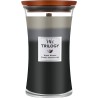 WoodWick Warm Woods Lumânare aromată cu fitil din lemn