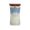 WoodWick Calming Retreat Lumânare parfumată cu fitil din lemn