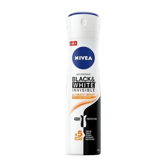 NIVEA Deo Spray Invisible on Black & White Ultimate Impact