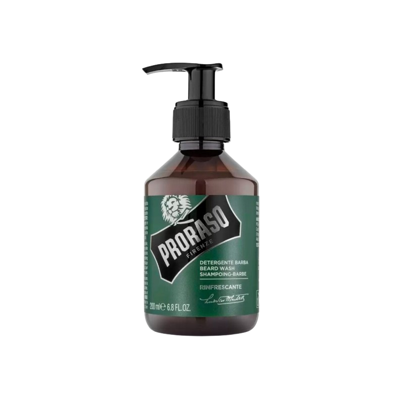 Proraso Beard Shampoo Refresh Șampon hrănitor pentru barbă cu eucalipt Volum 200 ml