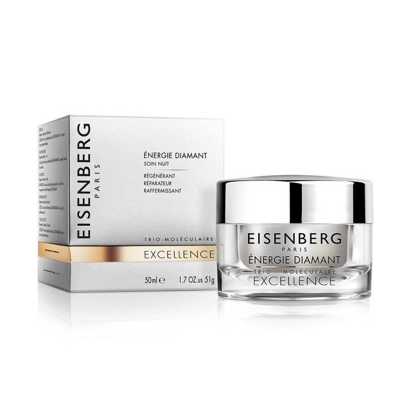 Eisenberg Excellence Energie Diamant Soin Nuit Cremă de noapte de lux cu pudră de diamant Volum 50 ml