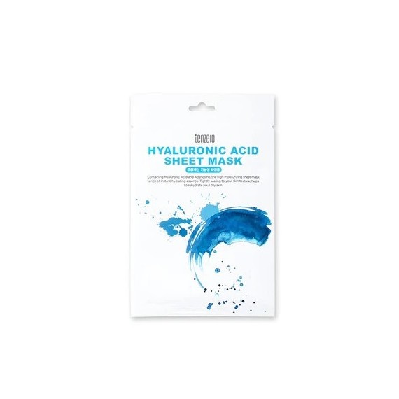 Tenzero Hyaluronic Acid Sheet Mask Mască de față cu acid hialuronic