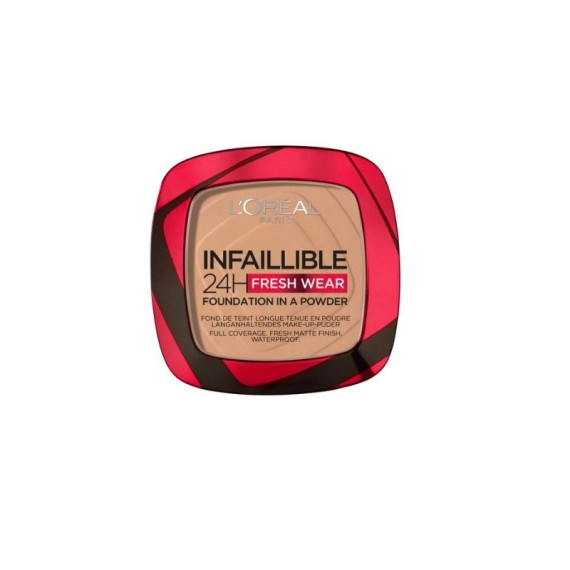 L'Oréal Infallible Pudră compactă de lungă durată cu efect mat