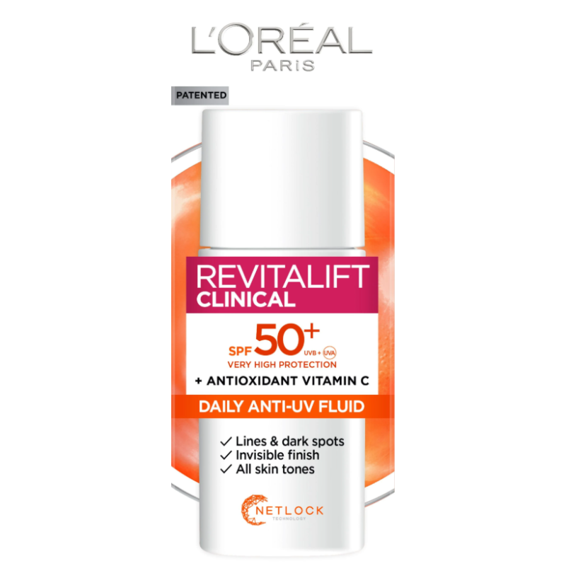L'Oreal Paris Revitalift Clinical Vitamina C SPF50+ Crema de fata de zi