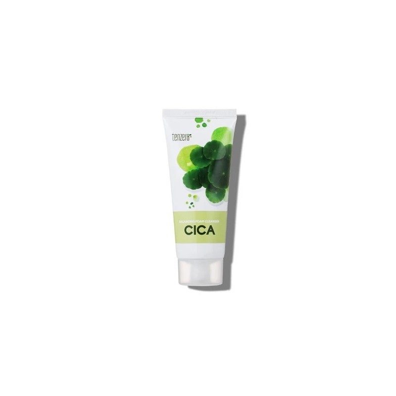 Tenzero Balancing Foam Cleanser Cica Spumă de curățare cu centella asiatică