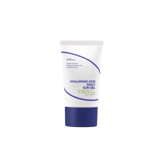 Isntree Hyaluronic Acid Daily Sun Gel SPF 30 PA+++ Protecție solară pentru față