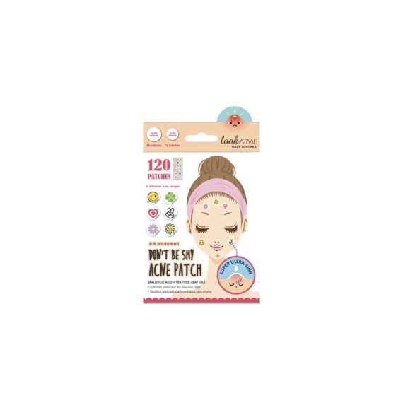 lookATME Don't Be Shy Acne Patch Plasturi împotriva coșurilor și imperfecțiunilor