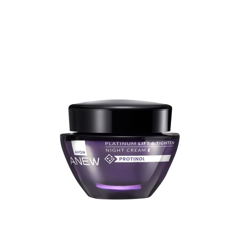 Avon Anew Platinum Cremă de noapte fermă și lifting Volum 50 ml