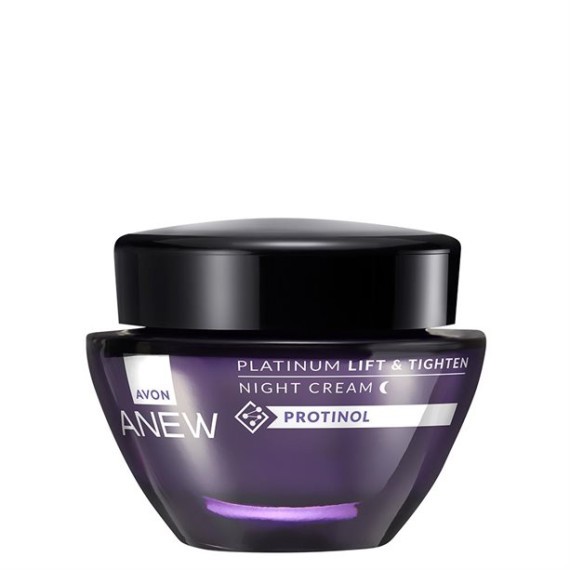 Avon Anew Platinum Cremă de noapte fermă și lifting
