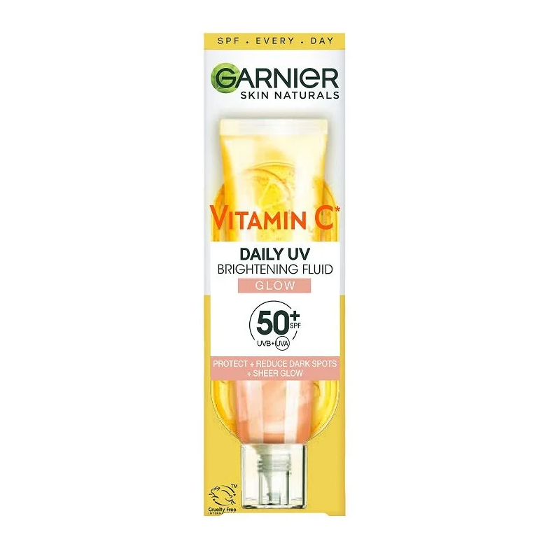 Garnier Skin Naturals Vitamina C SPF 50+ Fluid de zi pentru o piele radiantă