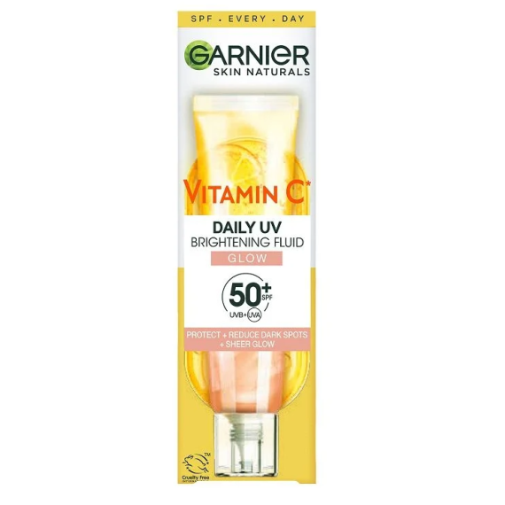 Garnier Skin Naturals Vitamina C SPF 50+ Fluid de zi pentru o piele radiantă