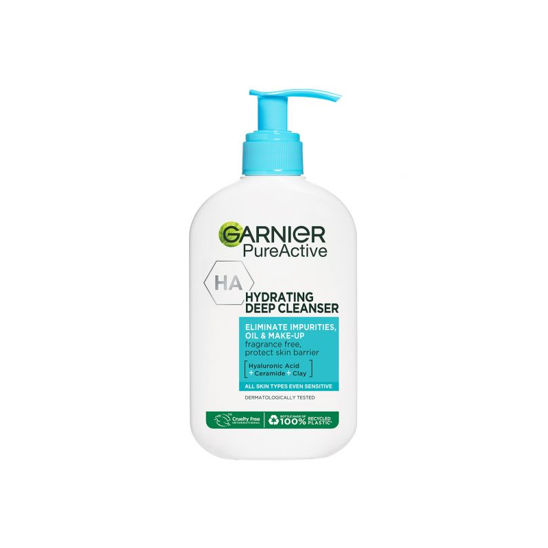 Garnier Pure Active Gel-spumă de curățare pentru față Volum 250 ml