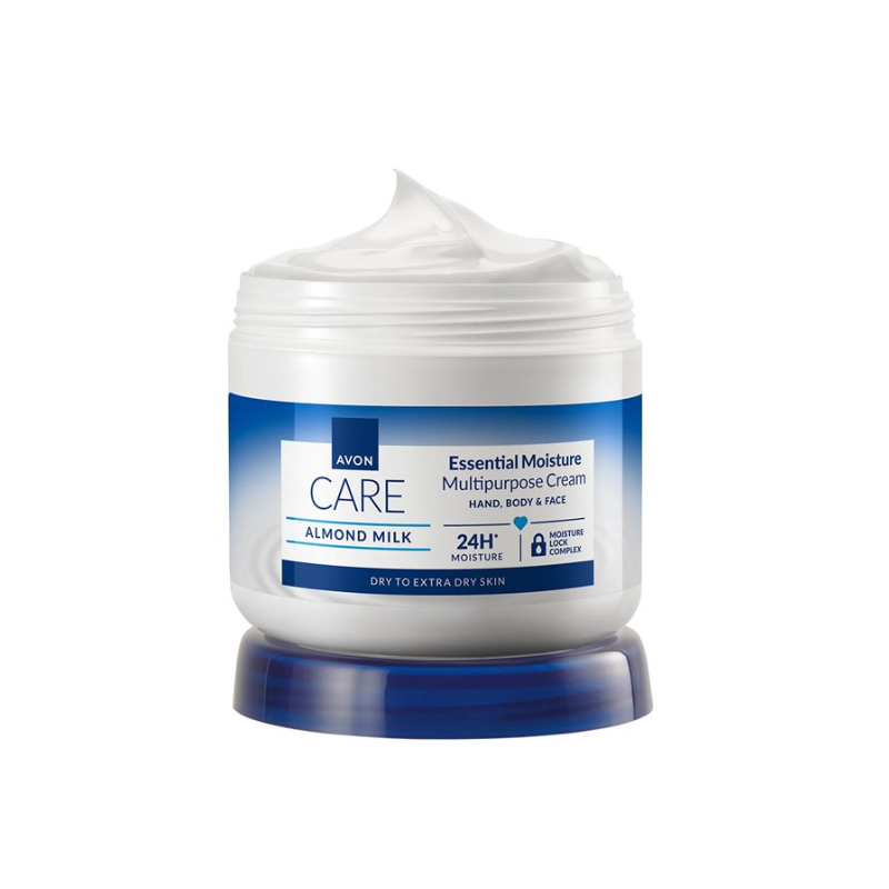 Avon Care Almound Milk Cremă multifuncțională cu glicerină, lapte de migdale și vit. Е Volum 400 ml