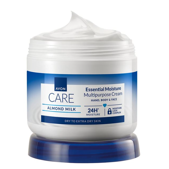 Avon Care Almound Milk Cremă multifuncțională cu glicerină, lapte de migdale și vit. Е