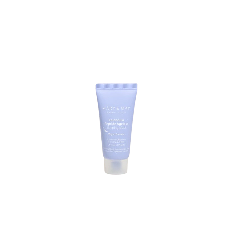 Mary and May Calendula Peptide Ageless Sleeping Mask Mască facială de noapte Volum 30 g