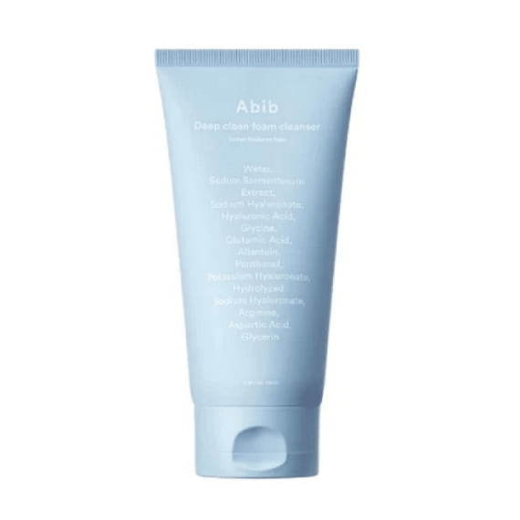 ABIB Sedum Hyaluron Deep Clean Foam Cleanser Spumă de curățare profundă pentru față