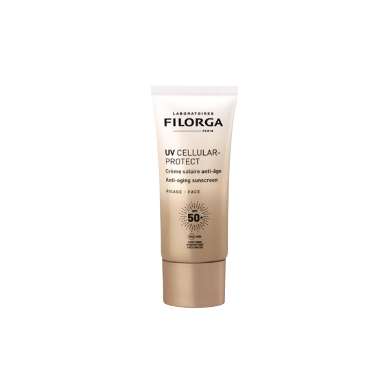 Filorga UV Cellular-Protect Face SPF50 Cremă de față cu protecție solară anti-îmbătrânire tester Volum 40 ml