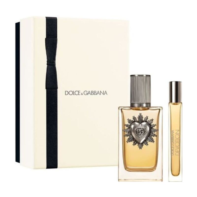 Dolce & Gabbana Devotion Set cadou pentru bărbați Volum 100 ml EDP + EDP 10 ml
