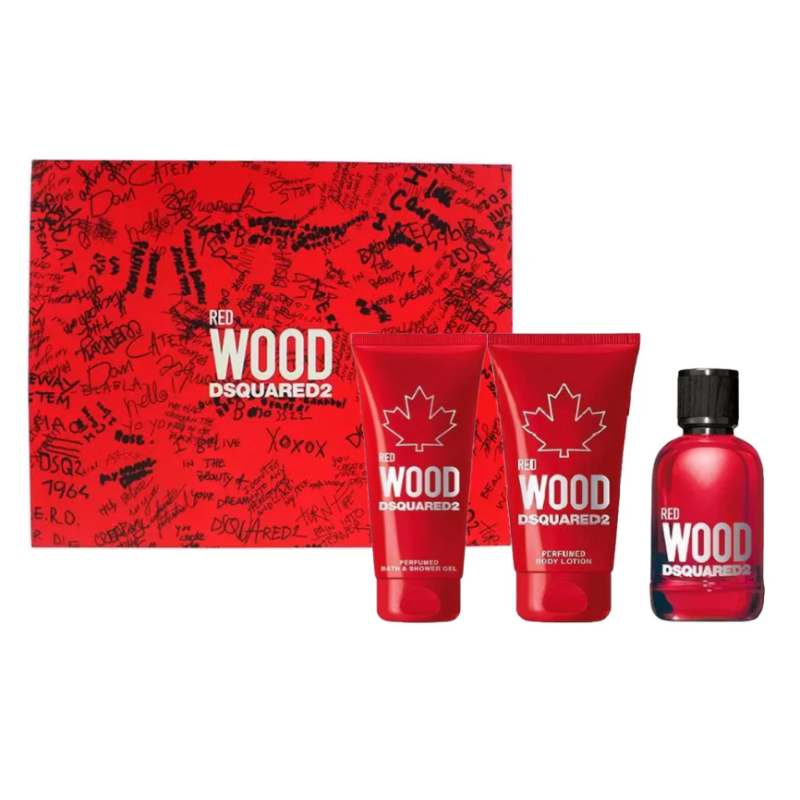 DsQuared2 Red Wood Set cadou pentru Femei